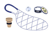 Eco products and recycled items set, an Object Illustration by Good Studio (Thumbnail 3 of 4)