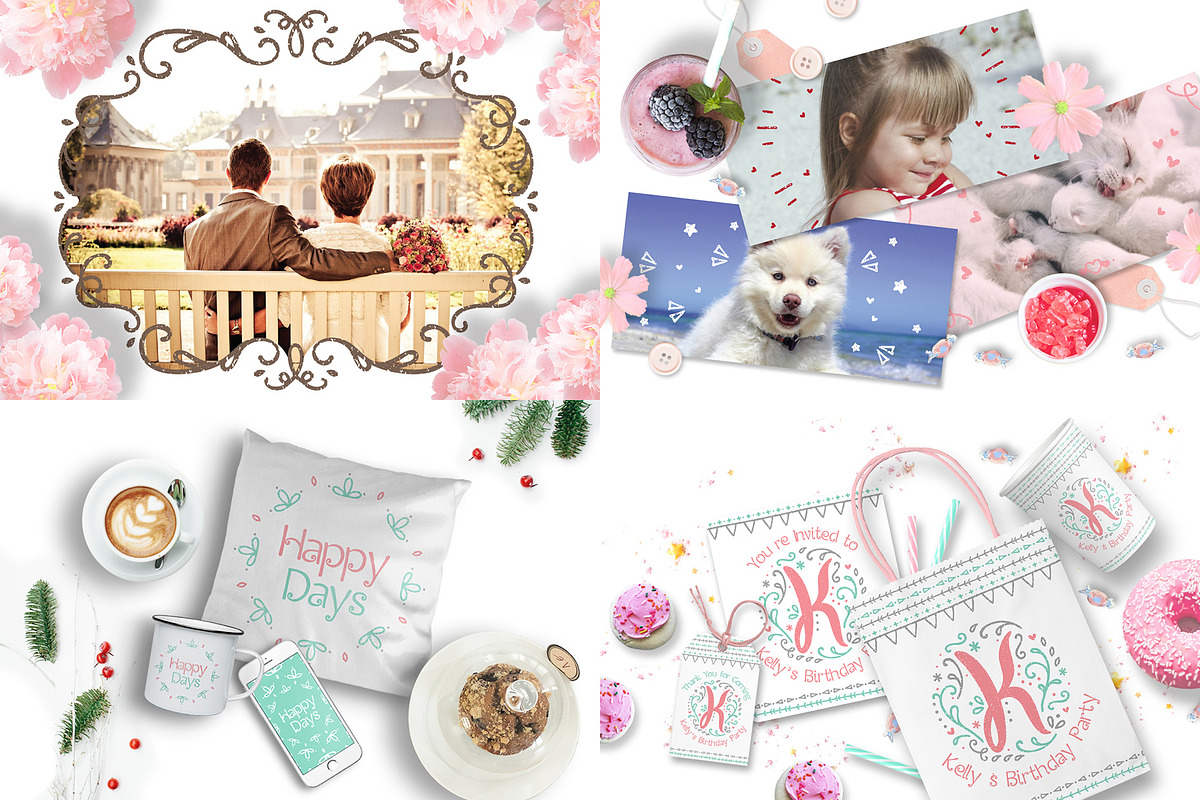 Pretty Little Things Decoration Set, a Decorative Illustration by Euonia Meraki (Photo 12 of 13)