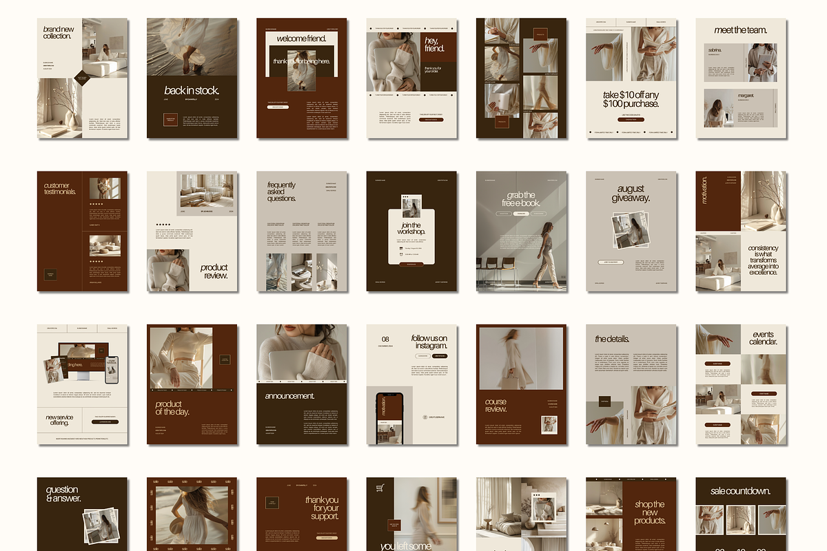 Email Marketing Newsletter Template, an Email Template by Branding Babe Co. (Photo 4 of 9)