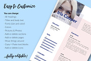 Modern Resume Template / CV - Iris, a Resume Template by Templates Design Co. (Thumbnail 13 of 17)