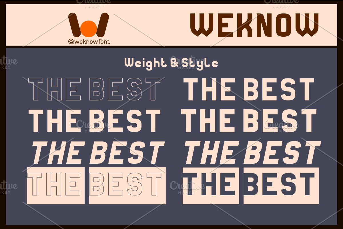 The Best font