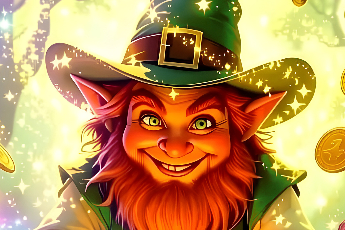 Leprechaun Magic Gold, a Person Illustration by Sharon Schwalbe (Photo 2 of 3)