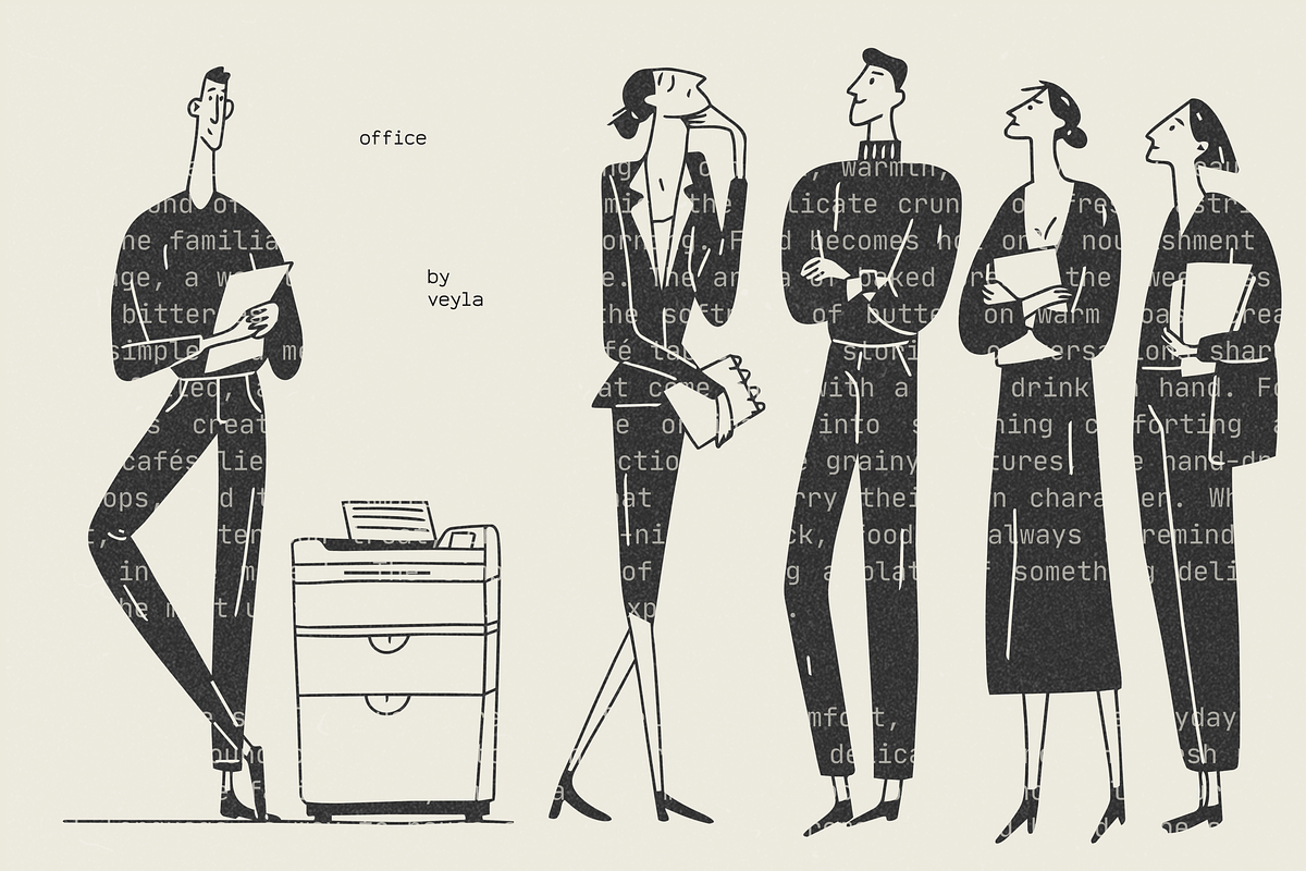People Series BUNDLE: All 5 in 1, a Person Illustration by Veyla (Photo 39 of 52)