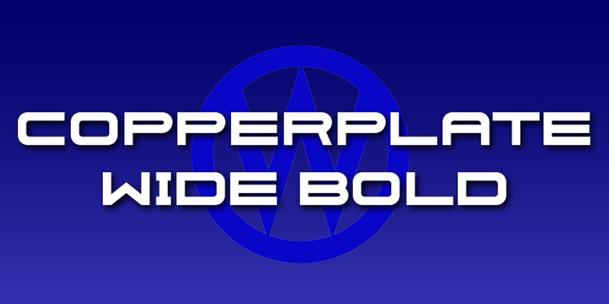 Copperplate Wide, a Sans Serif Font by Wiescher-Design (Photo 9 of 10)