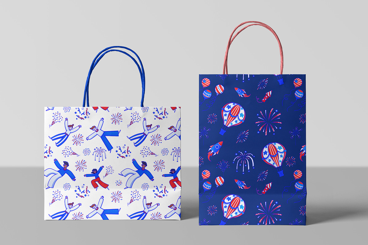 Freedom & Fireworks Celebration, a Seasonal Illustration by CreativeValuation (Photo 12 of 12)