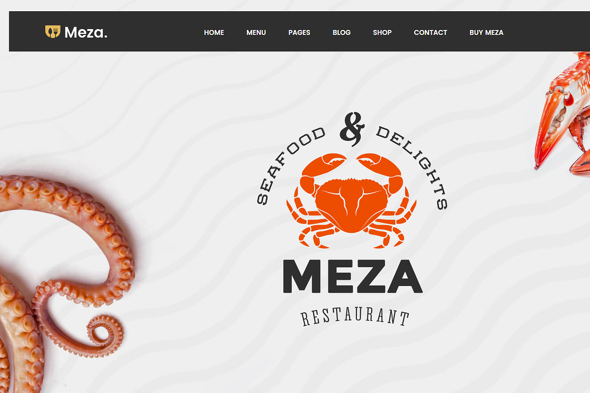 Meza - Restaurant WordPress Theme, a WordPress Template by Organized Themes (Photo 3 of 10)