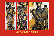 African Bodies, a Decorative Illustration by Digital Art Creations (Thumbnail 1 of 6)