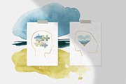 Mental Health Collage creator, a Healthcare Illustration by Olga Koelsch (Thumbnail 7 of 14)