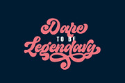 Midstar - Vintage Retro Font, a Script Font by Subectype Studio (Thumbnail 2 of 9)