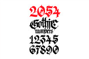 Gothic letters - 10, a Blackletter Font by GeekClick (Thumbnail 16 of 26)