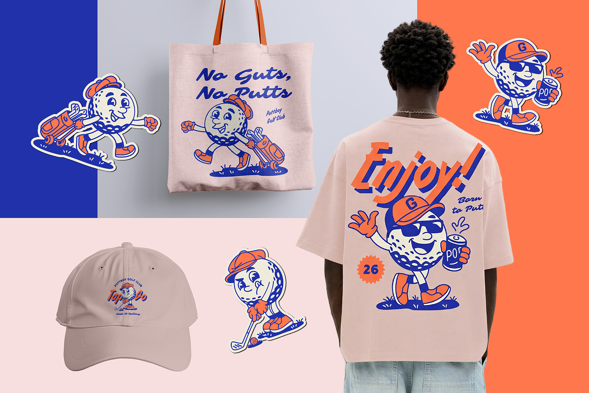 Golf Graphics Collection, a Sport Illustration by Skilline Supply Co. (Photo 10 of 11)