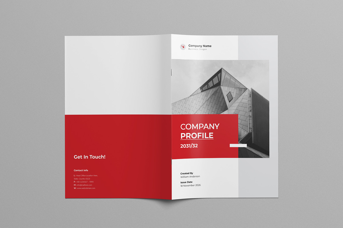 Company Profile Brochure | Canva, a Brochure Template by HiveArts (Photo 9 of 9)