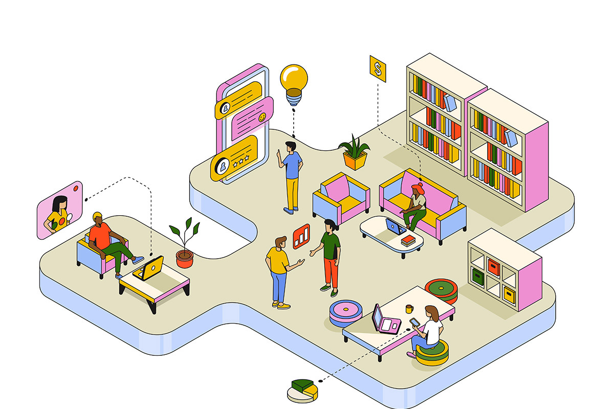 Collection of Isometric Illustration, an Education Illustration by Creative Graphics (Photo 6 of 12)