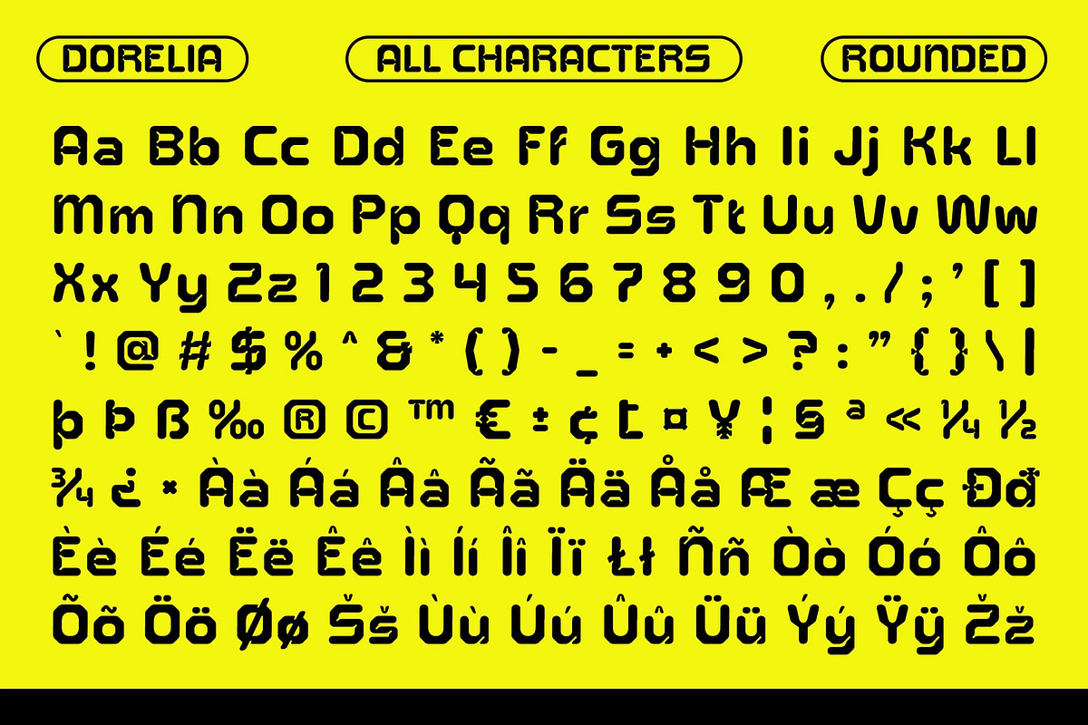 Dorelia Rounded, a Sans Serif Font by Craft Supply Co. (Photo 8 of 8)