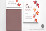 Fall Event Invite Canva Temp - 22, a Marketing Template by BloomToLife By Dona (Thumbnail 2 of 5)