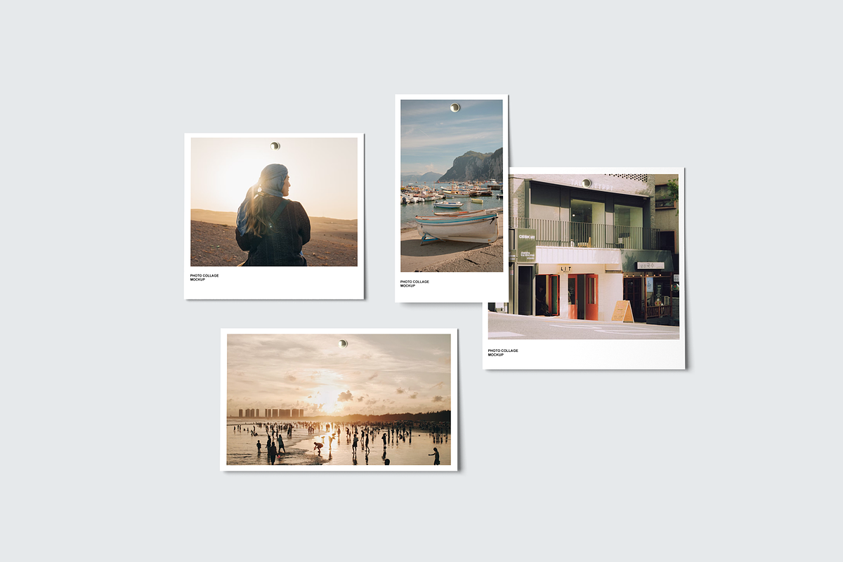 Photo Collage Mockups, a Mockup by artimasa (Photo 3 of 4)