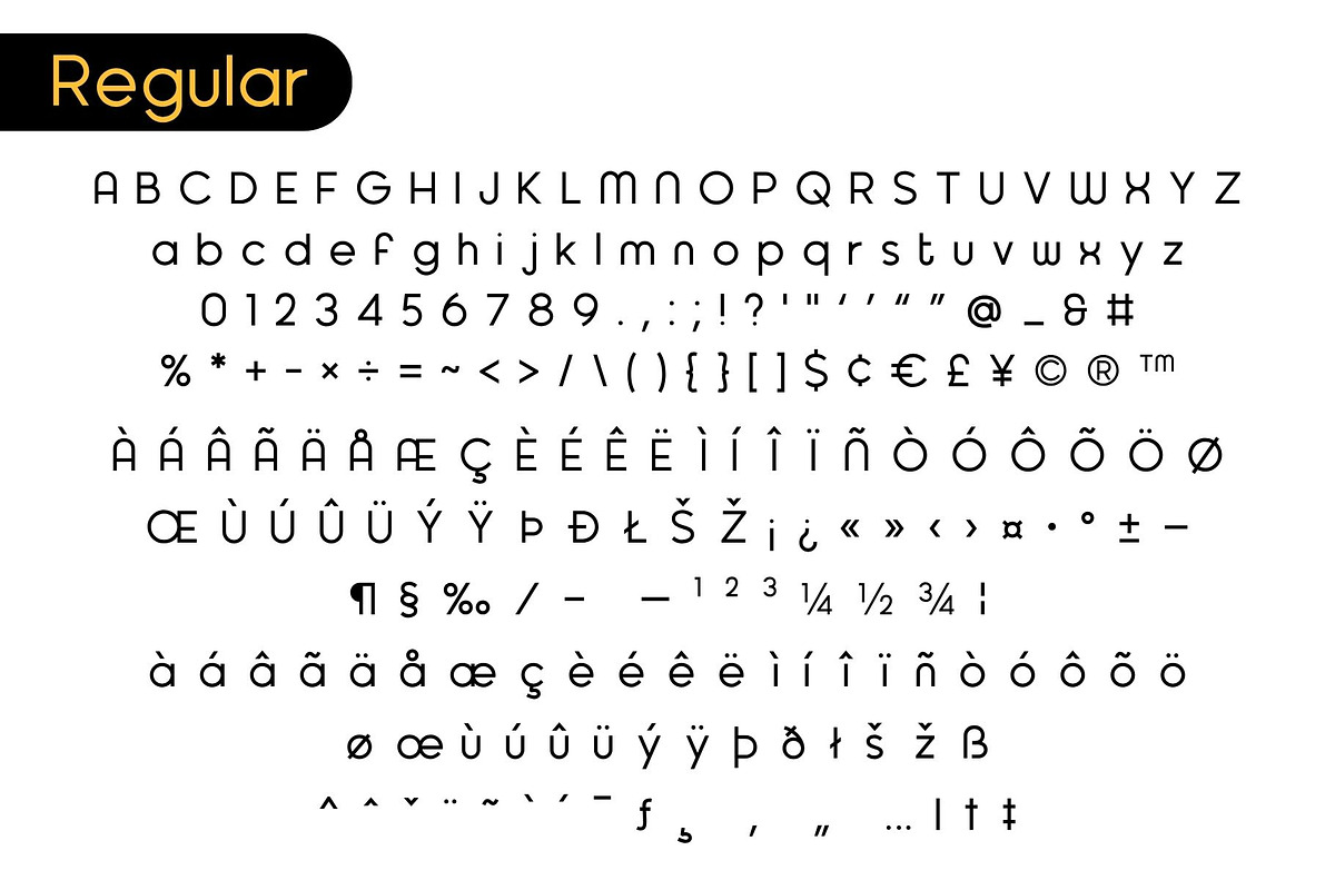 Fox Linea Font, a Sans Serif Font by Fox7 By Rattana (Photo 10 of 12)