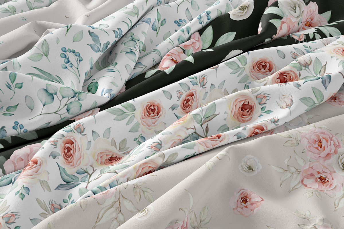Floral Boutique Watercolor Set, an Illustration by Eva Katerina (Photo 14 of 16)