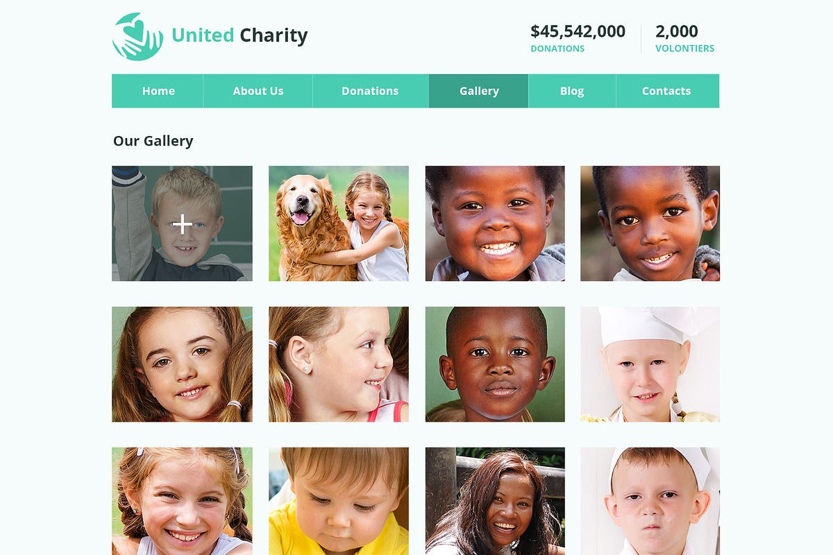 Charity PSD Website Template, a Websites & App Template by WebbyTemplates (Photo 7 of 8)