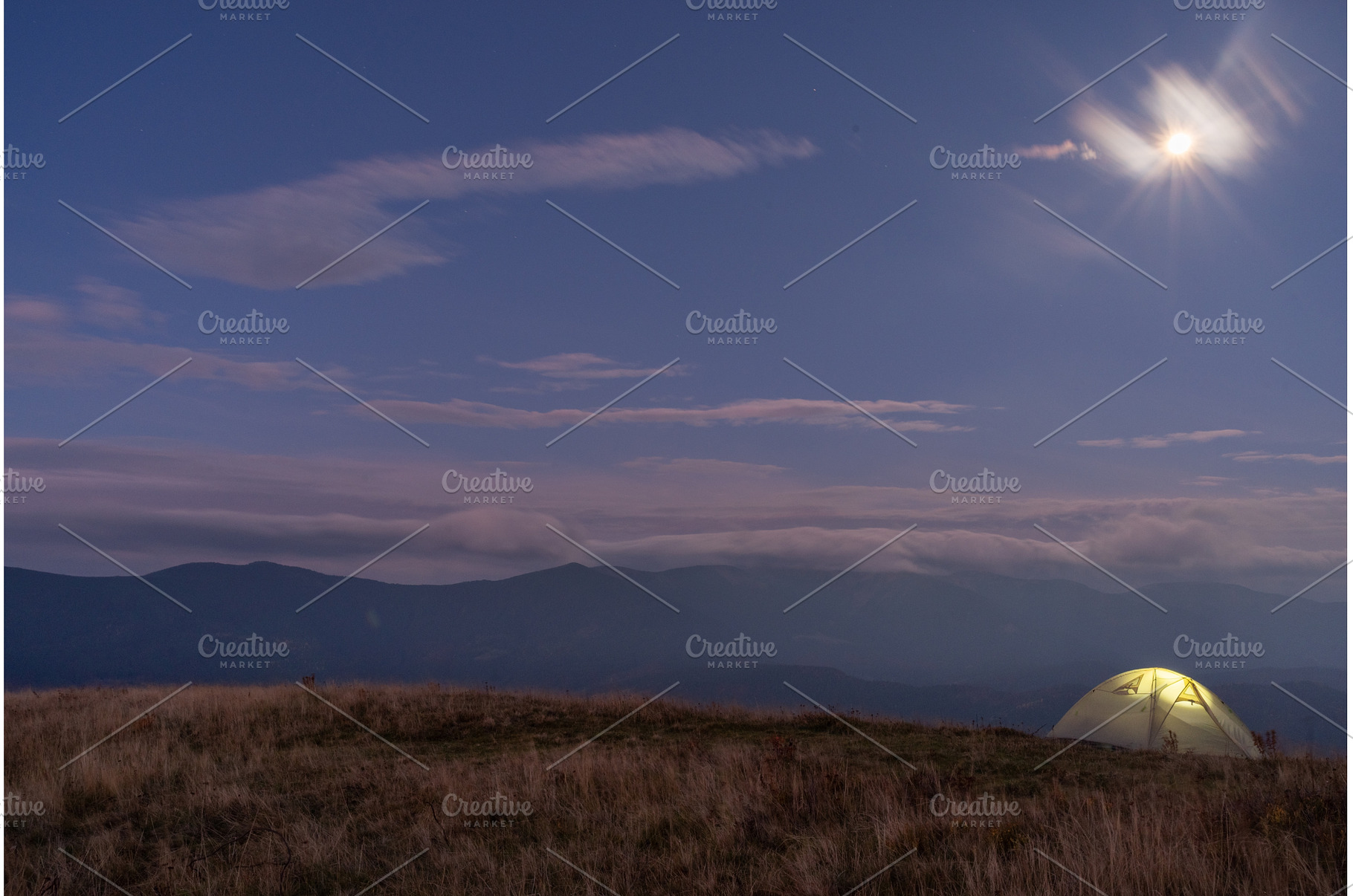 Beautiful mountain landscape, a Nature Photo by Stockphoto by vzwer