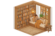 Reading Room, Library - Illustration, an Object Illustration by Nurlan's shop (Thumbnail 3 of 3)