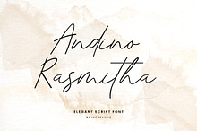 Andino Rasmitha Signature Font