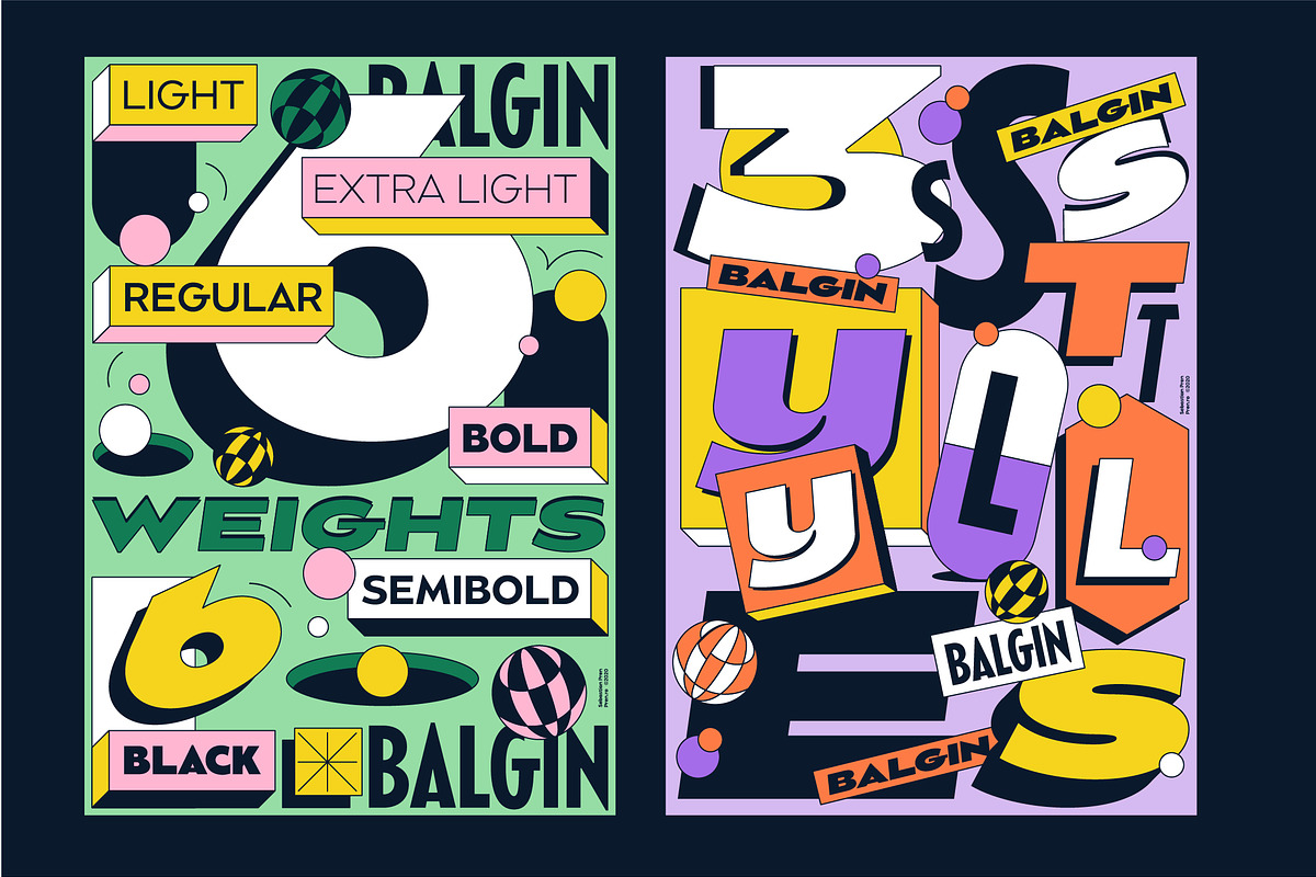 Balgin Font Family, a Sans Serif Font by Sundance Tipografia (Photo 17 of 22)