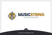 Music String Logo Template, a Branding & Logo Template by LOGOMAGINE (Thumbnail 11 of 16)