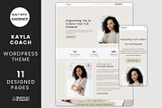 Coaching WordPress Theme Kayla, a WordPress Template by StartBuildLaunch (Thumbnail 1 of 6)