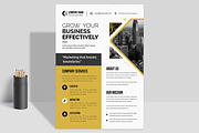 Business Flyer Layout, a Flyer Template by ContestDesign (Thumbnail 1 of 2)