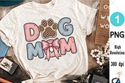 Retro Valentine Dog Mom PNG, an Illustration by Creative Art (Thumbnail 4 of 6)