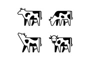 Cow Logo, a Graphic by NataliiaVolyk (Thumbnail 2 of 7)