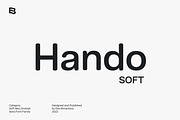 Hando Soft; Neo Grotesk Font Family, a Sans Serif Font by Eko Bimantara (Thumbnail 1 of 14)