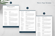 Resume Template Kristen, a Resume Template by Olympia Resume (Thumbnail 3 of 6)