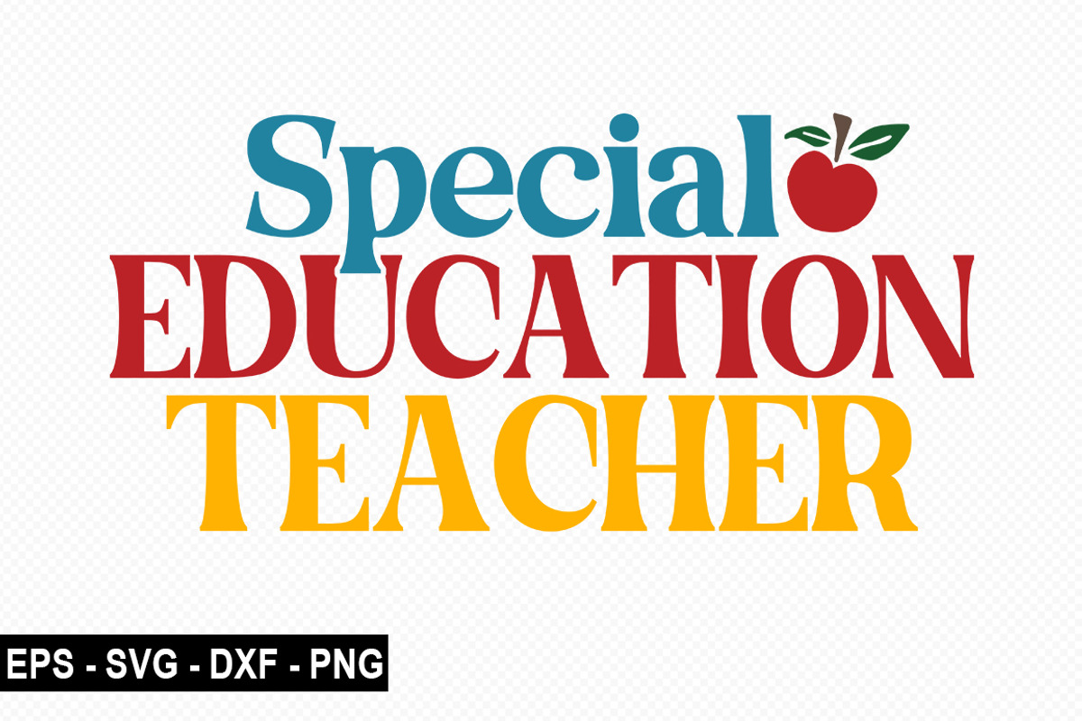 Special Teacher SVG Bundle, a Graphic by crative8112 (Photo 8 of 10)