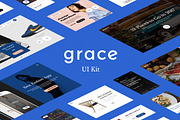 Grace UI Kit, an UI Kit Template by uispot (Thumbnail 2 of 10)