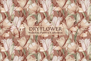 DRY FLOWERS Pattern Collection