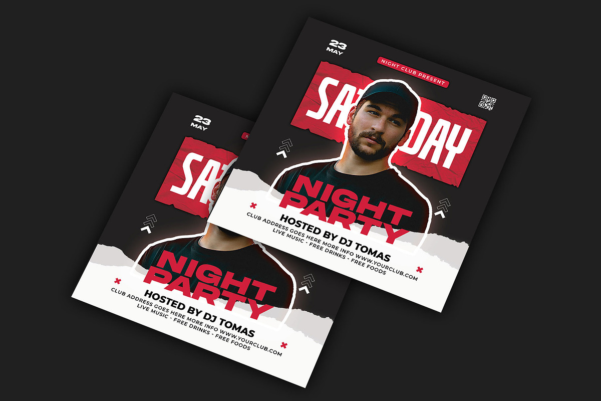Night Club Flyer, a Flyer Template by CocoDesign (Photo 2 of 2)