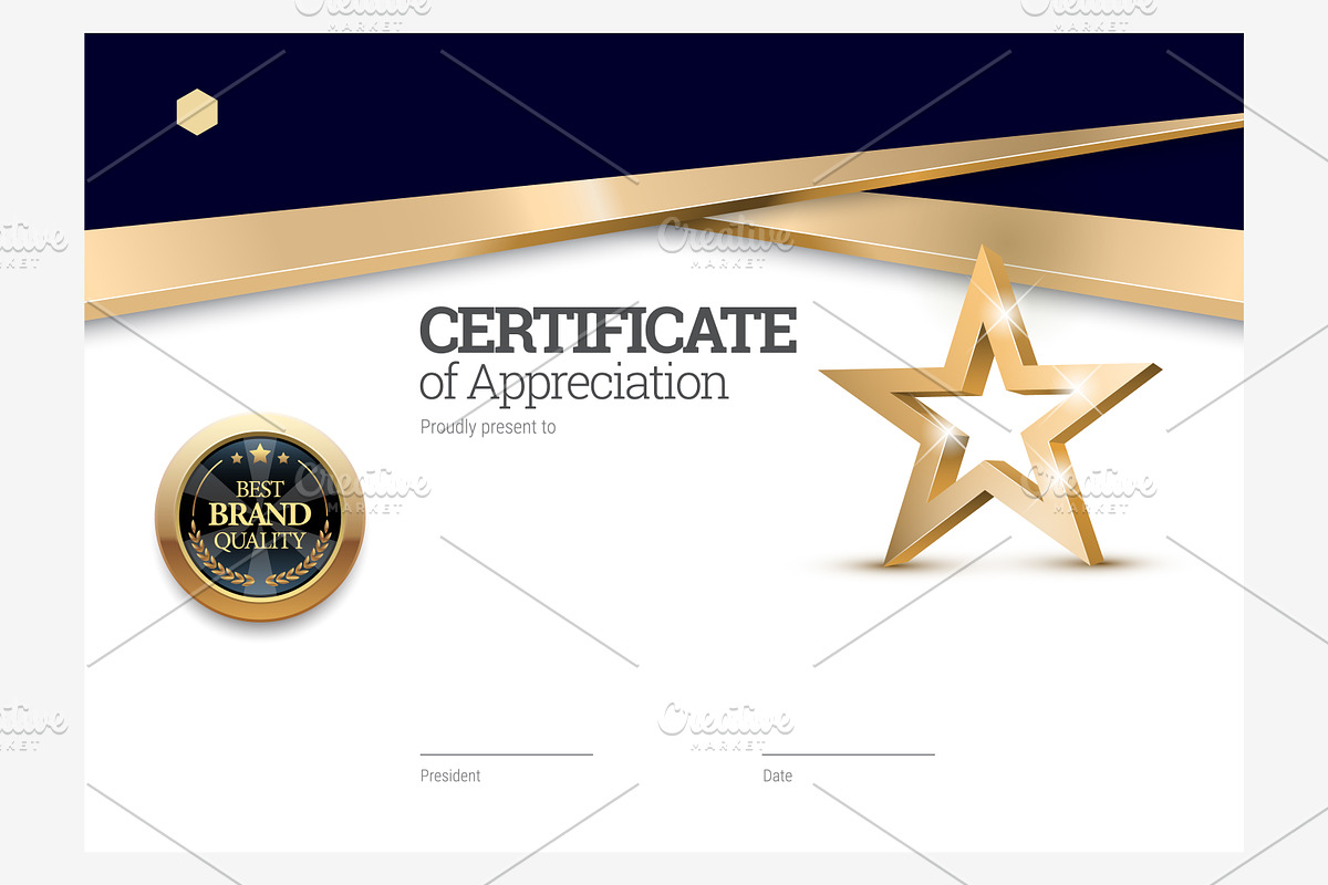 Certificate 396. Diploma template, a Decorative Illustration by Sunny (Photo 2 of 3)