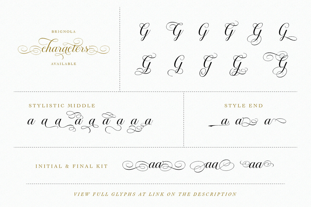 Brignola - Elegant Calligraphy preview 2