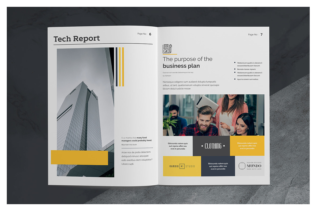 Proposal, a Brochure Template by Addaxx (Photo 4 of 8)