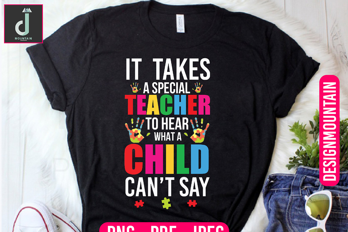 it takes a special teacher design, a Graphic by Designmountain (Photo 2 of 3)
