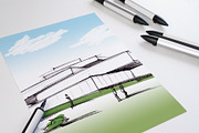Artist and creative mockup set, a Pens & Pencil Mockup by INTERARTIVITY (Thumbnail 6 of 25)