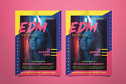 Electro Music Party Flyer, a Flyer Template by Tokosatsu (Thumbnail 2 of 4)