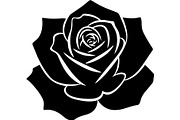 Rose Flower Silhouette Vector Bundle, an Illustration by Designer_Momina (Thumbnail 4 of 21)