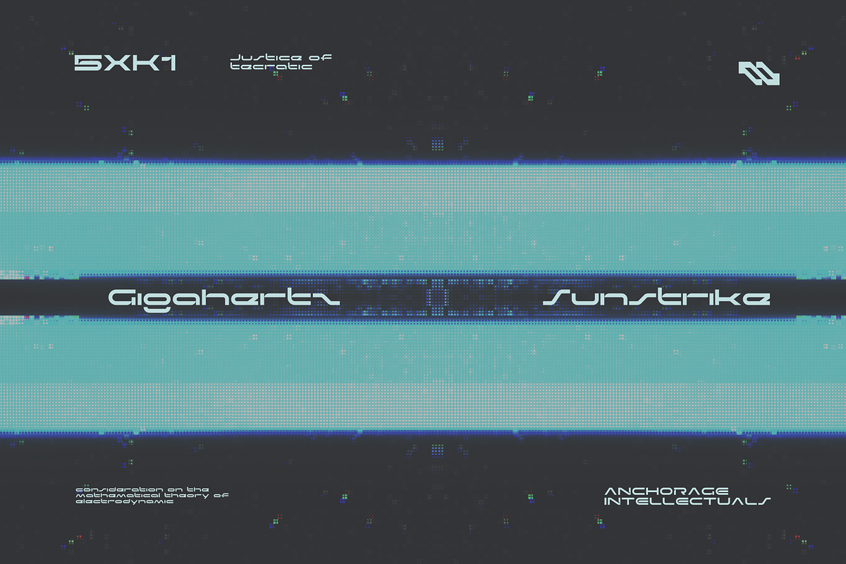 Mstov Futuristic Tech Font, a Font by baqoos (Photo 2 of 10)