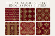 12 Silk of Siam Seamless Patterns, a Pattern Graphic by Inknfolly (Thumbnail 2 of 7)