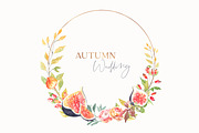 Watercolor Pumpkin Autumn Clipart, a Decorative Illustration by Catherine Wheel (Thumbnail 11 of 12)