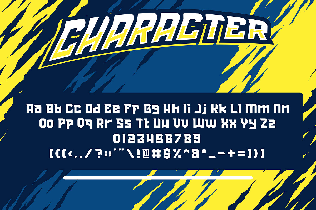 Mental Shock - Display Sport Font, a Font by Snape Design Studio (Photo 2 of 6)