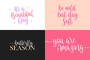 Eastlovely Bouncy Calligraphy Font, a Script Font by Allouse Studio (Thumbnail 3 of 10)
